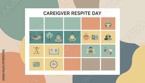 Caregiver Respite Day Activities for wellbeing relaxation and selfcare