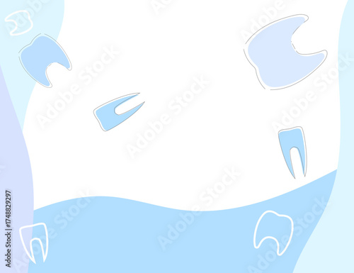 歯のバックグランド