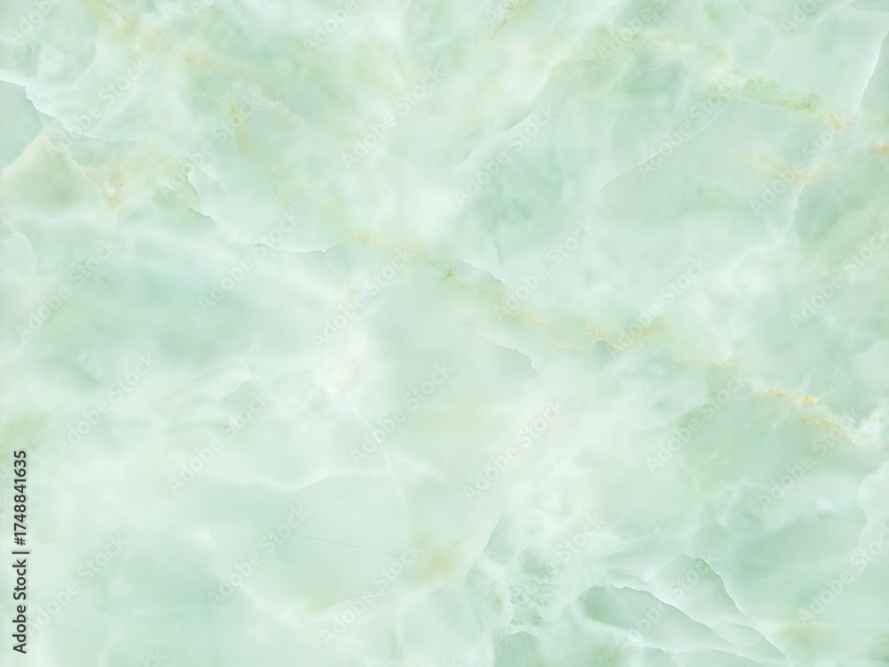Obraz premium Onyx Marble Texture Background 8K Seamless Mint Green