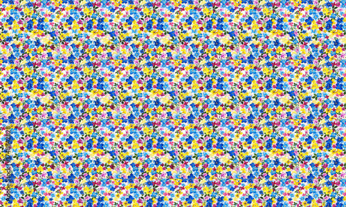 Colorful abstract stereogram pattern with hidden 3d image, a visual puzzle and optical illusion