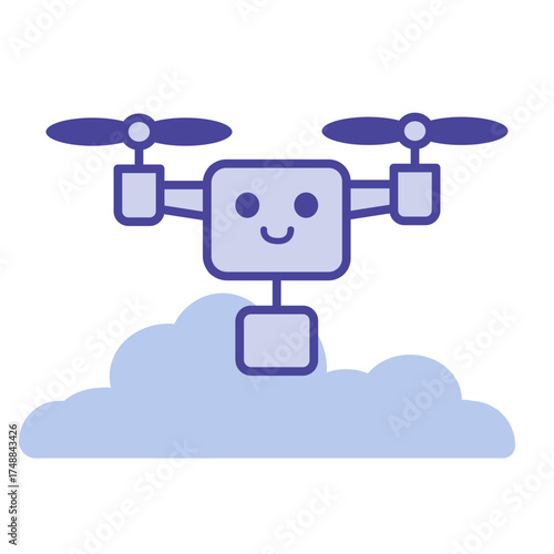 drone flying
