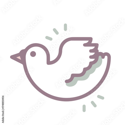 white pigeon
