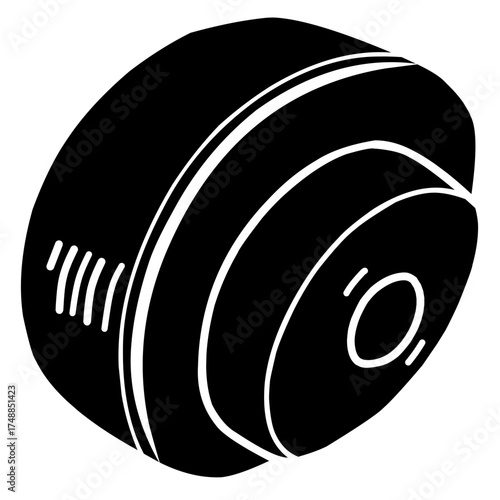 Clutch silhouette vector design