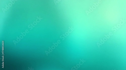 Abstract blue green gradient mesh background. Seamless looping animation