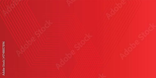 Abstract hexagon rendering of red abstract glass background simple. modern design vector eps10