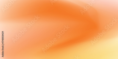 Modern orange gradient vector background simple cloud art. vector illustration eps10