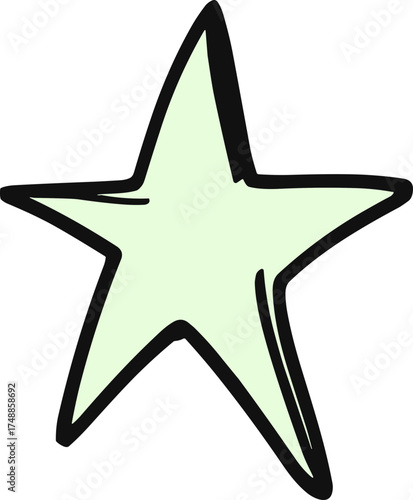 낙서 별, 스티커 별