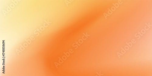 Modern orange gradient vector background simple cloud art. vector illustration eps10