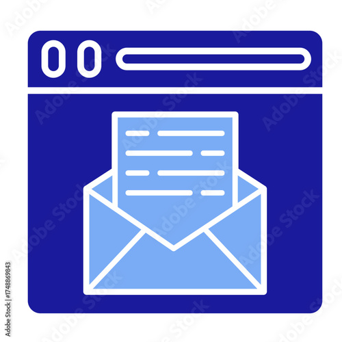 Email Icon Element For Design