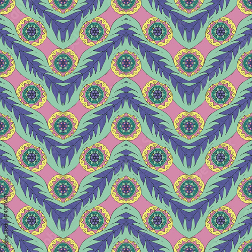 vector illustration of abstract seamless pattern