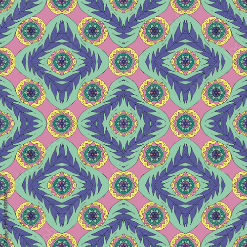vector illustration of abstract seamless pattern