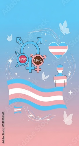 Transgender Pride - A Celebration of Identity and Acceptance.