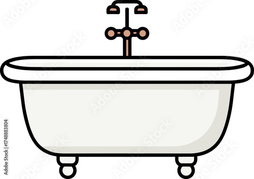 욕조 일러스트