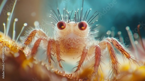 microbes seen under a microscope