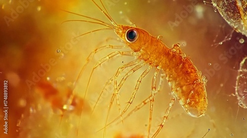 microbes seen under a microscope