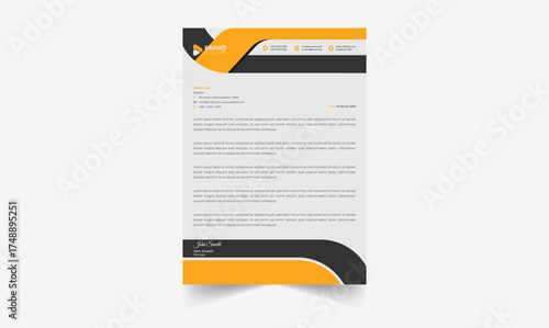 business Letterhead Design ai 