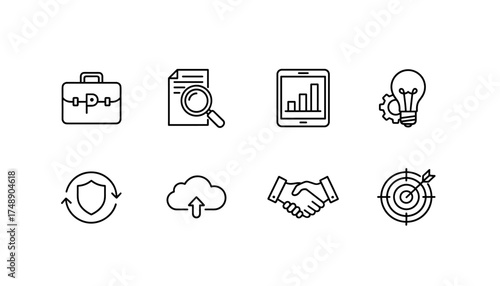 Ordered vector set portfolio demonstration, creative graphic design elements collection, modern illustration templates, artistic layout samples, professional digital assets for creative projects