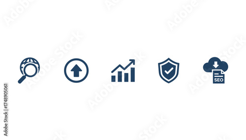 Ordered vector set with SEO tags, related vector glyph icons, organized graphic elements collection for digital design, web development, user interface, and branding projects