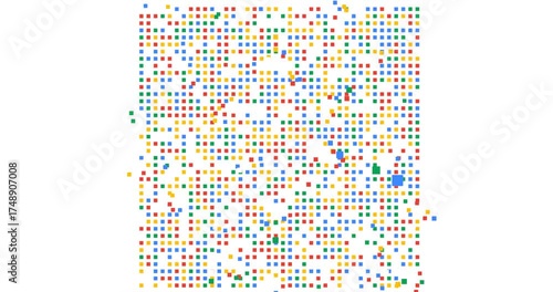 seamless pattern with squares