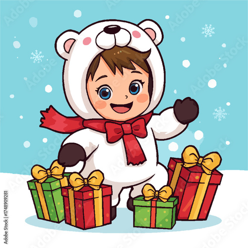 Vector Marry Christmas 