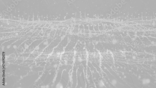 High Quality Video Footage of Wave Technology on a White Background