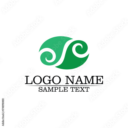Eco Tree Leaf Logo Template