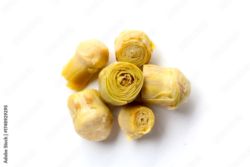 Εκτύπωση καμβά Artichoke hearts preserved in brine
