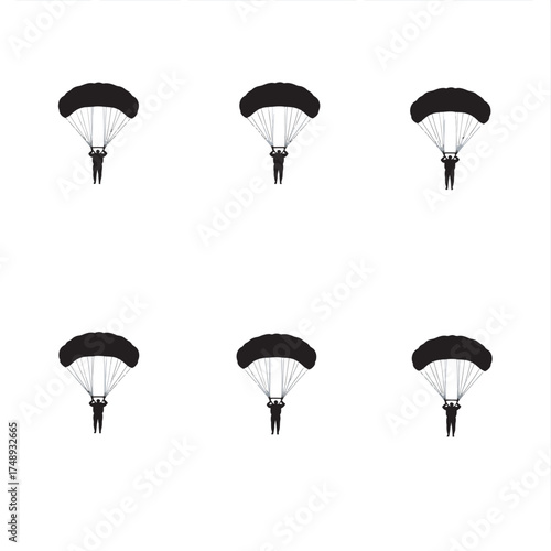 set of parachute