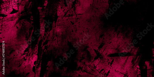 Abstract pink color background Cement surface concrete texture background. black stone wall red grunge background .marble ceramics tiles use interior art painting wallpaper image dark style background