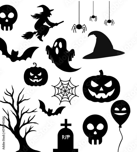 Halloween Icons Collection