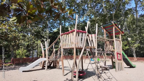 Wallpaper Mural Playground adventure in a sunny park Torontodigital.ca