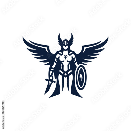 Valkyrie Goddess Logo