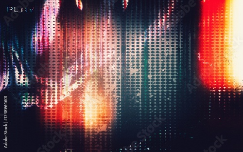 HD TV signal glitch distorted screen flickering noise grain background, analog tv bad signal problem distorted flickering noise texture, film photo overlay effect with light leaks