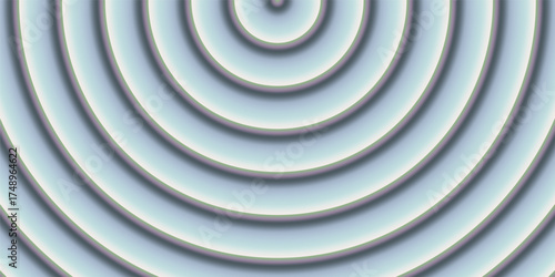 Concentric Circular Waves Illustrating Interference Patterns in a Digital Background Design.