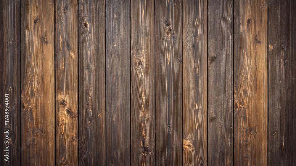 Obraz premium Dark Weathered Wood Texture Background for Rustic Design Projects