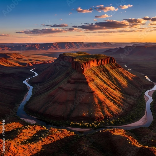 Wallpaper Mural Majestic Canyonlands - A Rivers Embrace at Sunset. Torontodigital.ca
