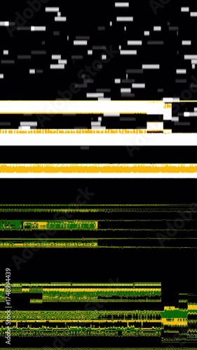 distortion screen error glitch transition.