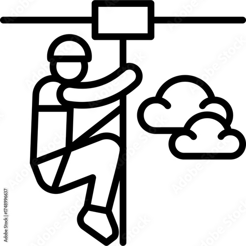 Extreme Sports line icon