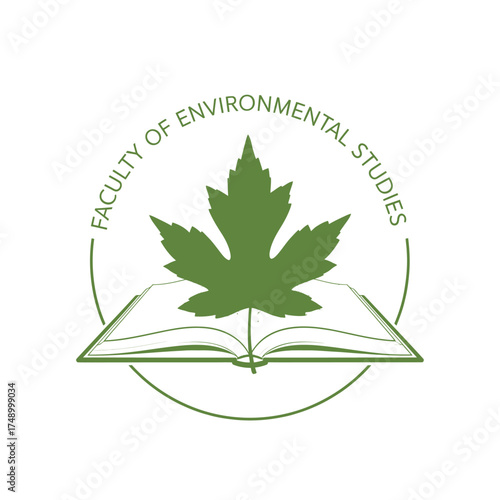  green leaf book  faculty environmental studies education university college faculty frame