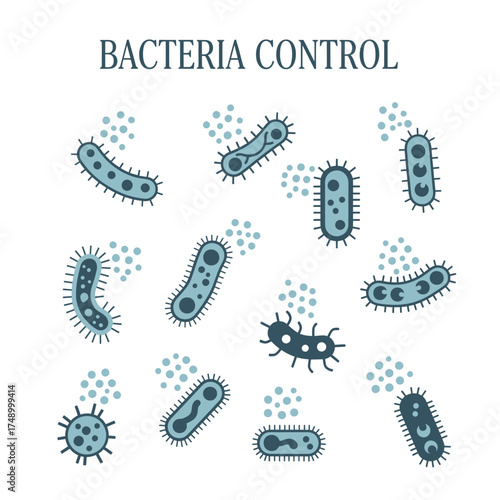 infection virus bacterial control health protection illustration 