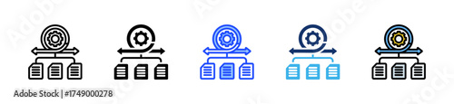 Agile Framework Icon Collection With Multiple Styles