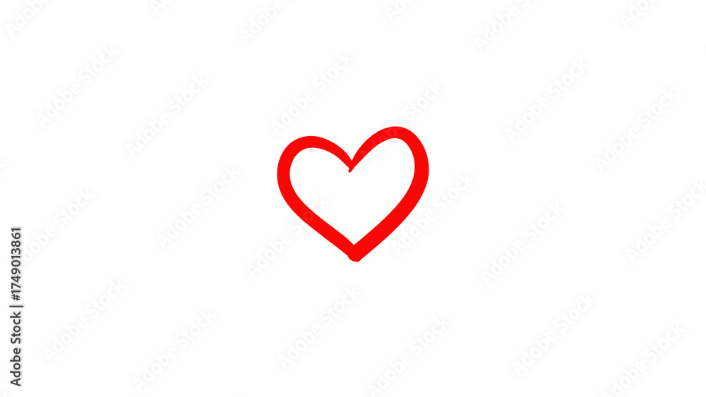 simple-hand-drawn-red-heart-outline-vector