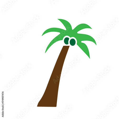 Cartoon Palm Tree Icon