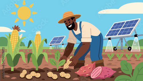 Sustainable Farming with Solar Energy