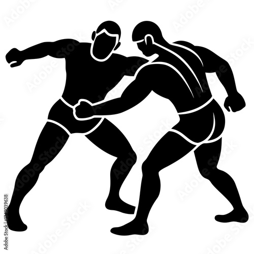 silhouette of a man with a ball