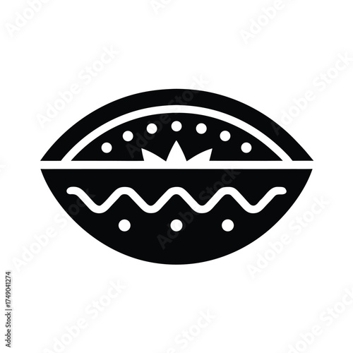 Enchilada Icon Vector Illustration