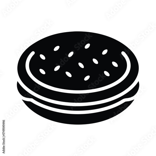 Arepa Icon Vector Illustration