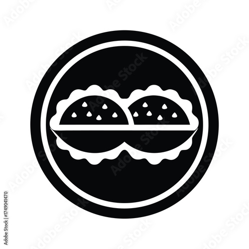 Sopes Icon Vector Illustration