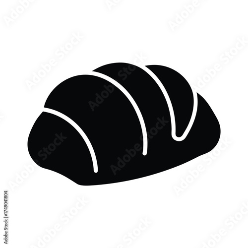 Pain Au Chocolat Icon Vector Illustration