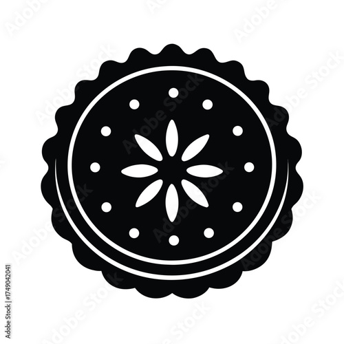 Galette Icon Vector Illustration